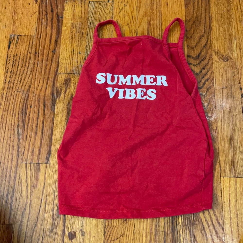 Summer vibes tank top